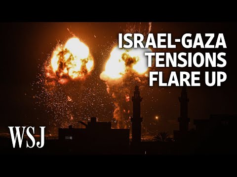 Israeli Airstrikes Hit Gaza After Tensions in Jerusalem | WSJ – Wall Street Journal (YouTube)