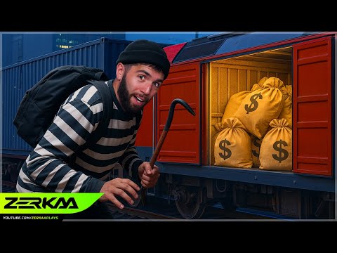 WE ATTEMPTED THE TRAIN STATION HEIST (Crime Simulator #7)