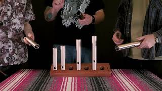 Meinl - Wah-Wah tubes - 7 Piece Chakra Set 432hz (WWTSETCHA) | Gongs Unlimited