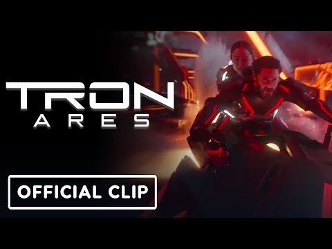 Tron: Ares - Official 'Light Skimmer' Clip (2025) Jared Leto, Greta Lee