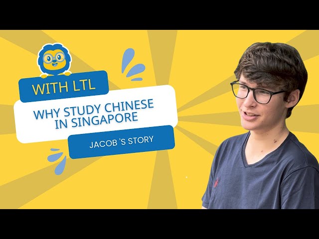 Why Study Chinese in Singapore? Jacob Chats with @new_to_singapore