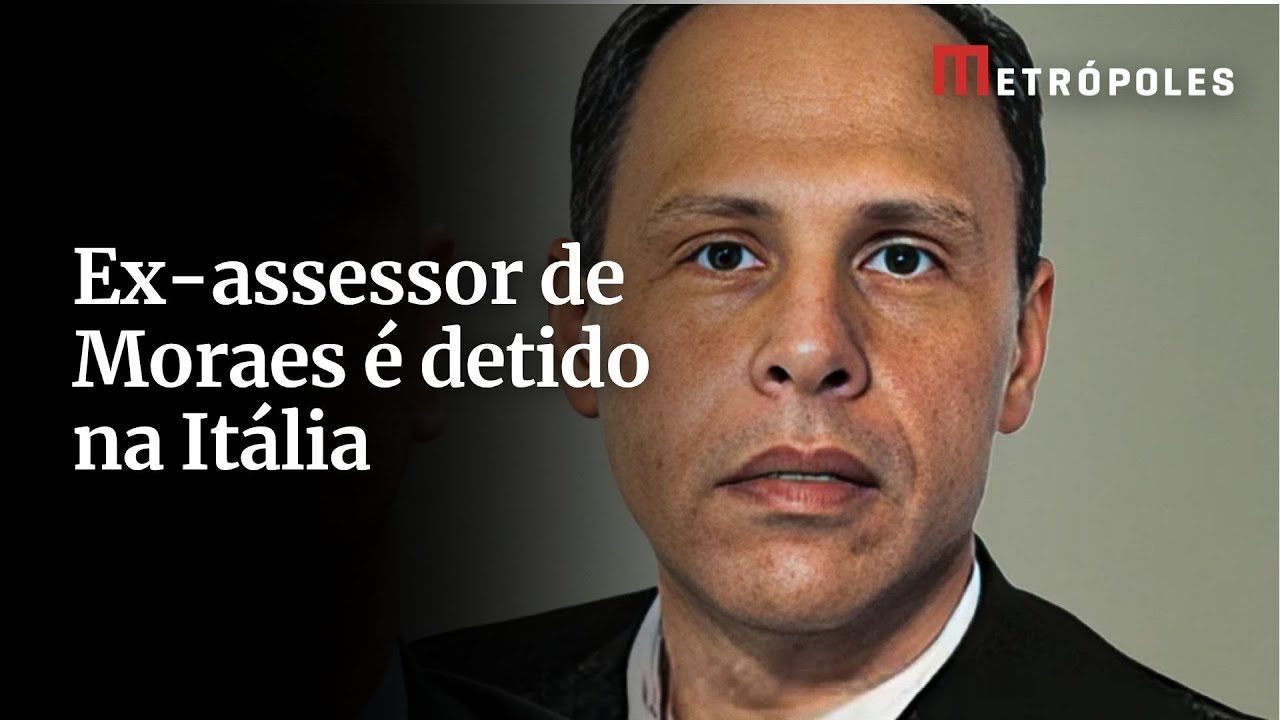 Tagliaferro ex assessor de Moraes é levado a delegacia na Itália