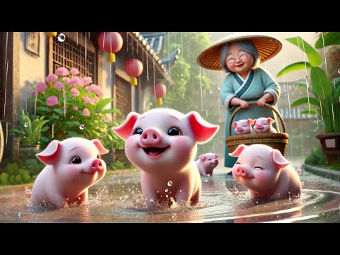Con Heo Đất - Heo Con Vầy Nước - Nhạc Thiếu Nhi Vui Nhộn Cho Bé Nhảy Múa Vui Ca Cả Ngày