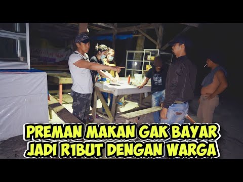 PREM@N R1BUT DI WARUNG KARENA MAKAN GAK MAU BAYAR