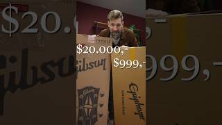 $20k Gibson vs $999,- Epiphone