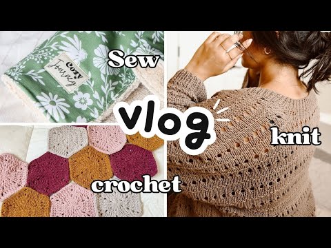We Found Our New Home!! + New Crochet pattern in the works, sew and knit photos | Vlog