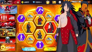 Buying 17000+ Diamonds, Evo Madara Bundle, All Max Evo Guns Skins & Old Rare Emotes On Subscriber ID
