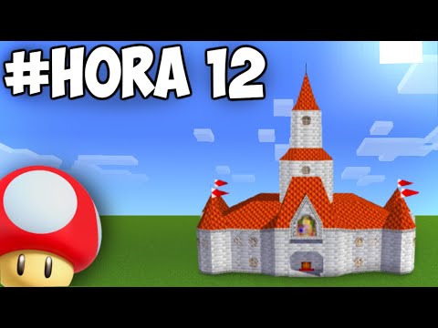 ¡Hice el Castillo de MARIO en Minecraft Survival!