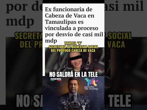 Vinculada a proceso ex funcionaria de #cabezadevaca en #tamaulipas #shorts