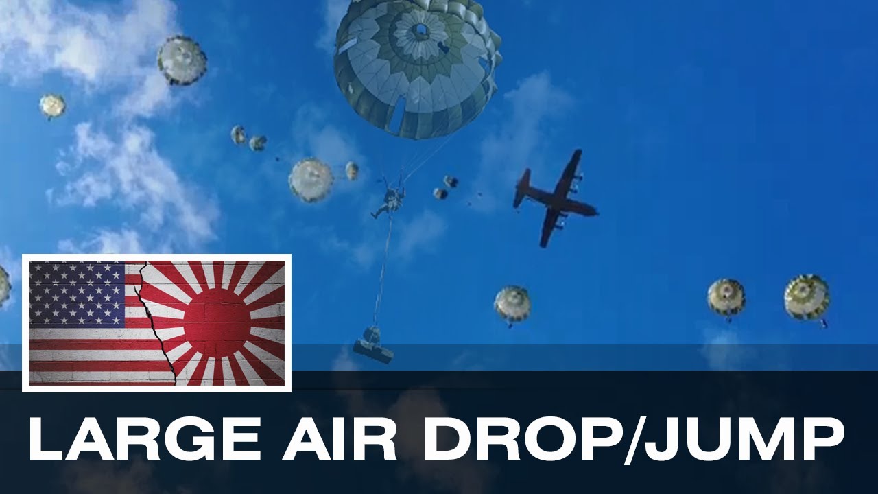 Airborne 23 • Largest US/Japanese Annual Airborne Exercise • Japan