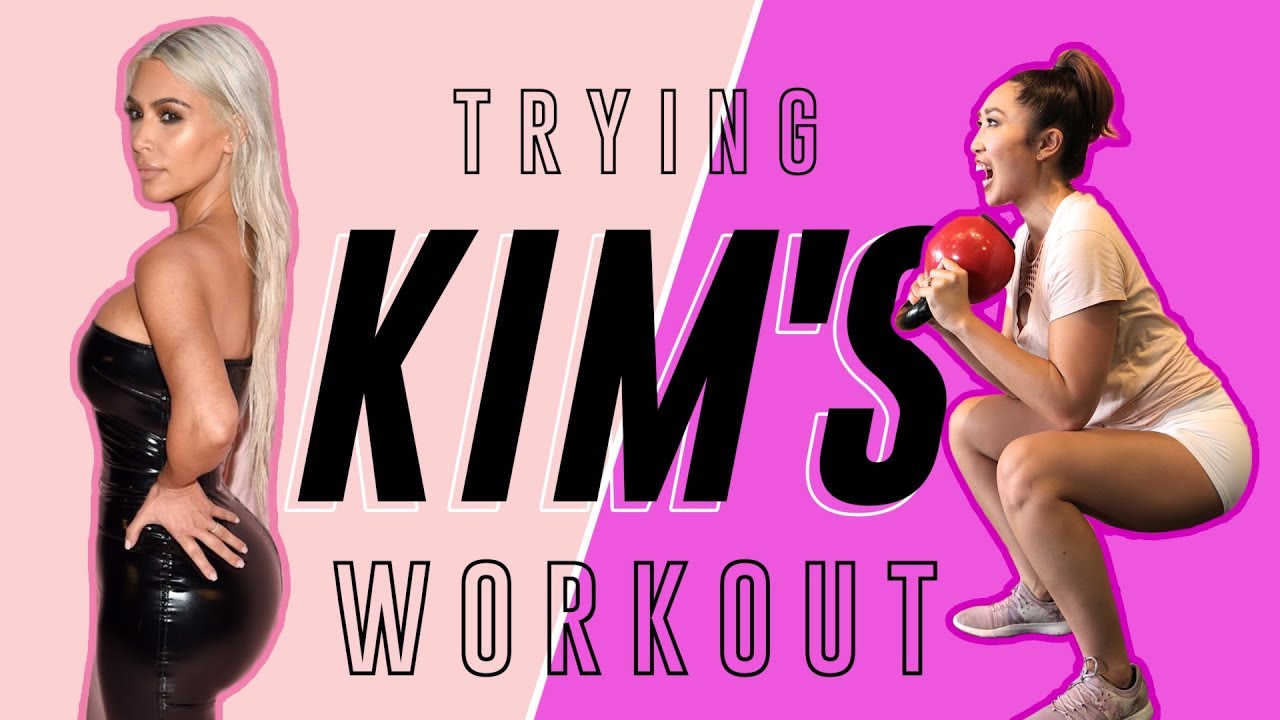 Kim Kardashian's Actual Butt Routine Cassey Tries Celebrity Workouts - Blogilates