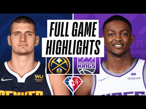 NUGGETS at KINGS | FULL GAME HIGHLIGHTS | March 9, 2022 video clip
