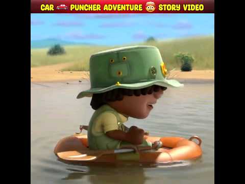 "Car Puncher Adventure in the Wild Jungle: Off-Roading Thrills!"#shorts