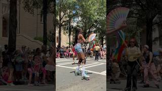 The sights, sounds, and many colors of Charlotte's Pride Fest Parade. 🏳️‍🌈❤️✌🏽✨