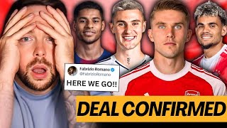 Gyokeres to Arsenal CONFIRMED📝 NO HIJACK❌ Sesko to Man Utd ON✅ Ederson & Luiz Dias EXIT BOMBS