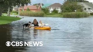 YouTube video thumbnail: Flooding in Louisiana After Tropical Storm Bertha Makes Landfall