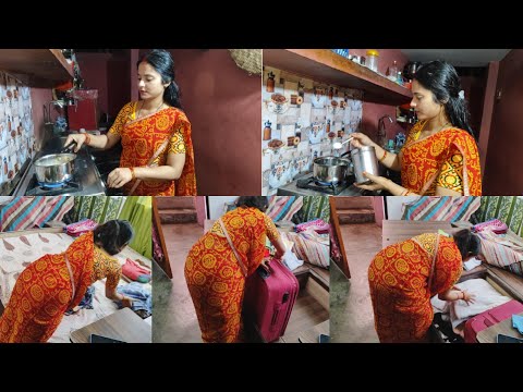 🌺जाने से पहले चमका दिया अपना कमरा 🤷‍♀️ ऐसे सब बर्बाद होता देख बहुत दुख होता है☹️छठ खरना की तैयारी🙏