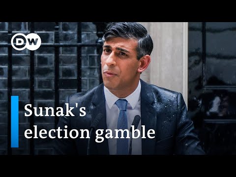 Britain's Prime Minister Sunak calls surprise general election | DW News