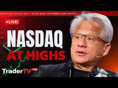 NASDAQ's Record Run Survives a Weak Jobs Report Scare | Stock Market Live