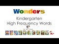 Exploring High Frequency Words in Kindergarten Units 1-10