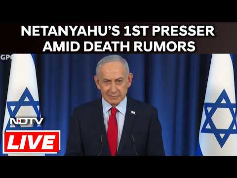 Netanyahu Press Conference LIVE | Israeli PM Netanyahu Addresses The Media As Iran War Intensifies