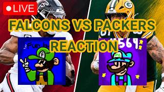 TURNING OFF AT HALFTIME IF IT'S TRASH. Fun Huh and M569 React to Falcons VS Packers Week 3 Game