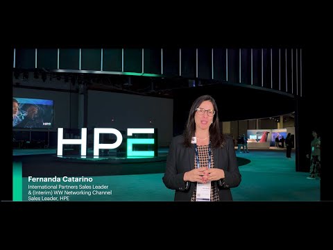 HPE Partner Growth Summit 2025: Fernanda Catarino, HPE International Partners Sales Leader