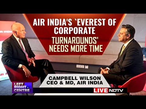 Air India CEO On Company's Revival: "Everest Of Corporate Turnarounds"