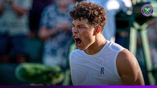 How does USA's Ben Shelton win this point? | Wimbledon 2025