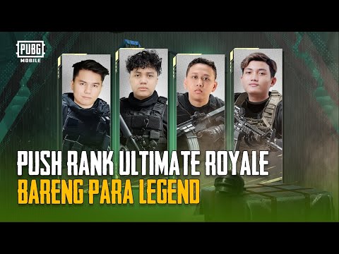 PUBG MOBILE | Highlight Keseruan Para Legend Mainkan Ultimate Royale