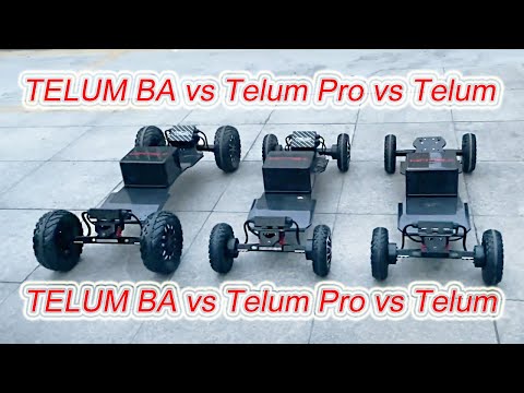 Telum VS Telum Pro VS Telum Ba! The real and best mountain Ecomobl electric boards, top ten of us!