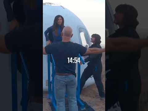 What happened on Blue Origin's all-female space flight?