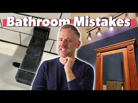 Bathroom Interior Design Mistakes (& How To Fix Them!)