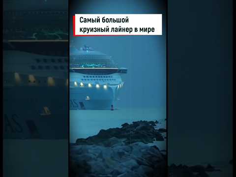 Самый большой круизный лайнер в мире #shorts #самыйсамый #лайнер #круиз