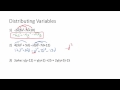 Polynomial Operations and Distributions