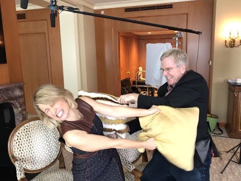 Rick Steves and Samantha Brown Take Off the Pillow Cases
