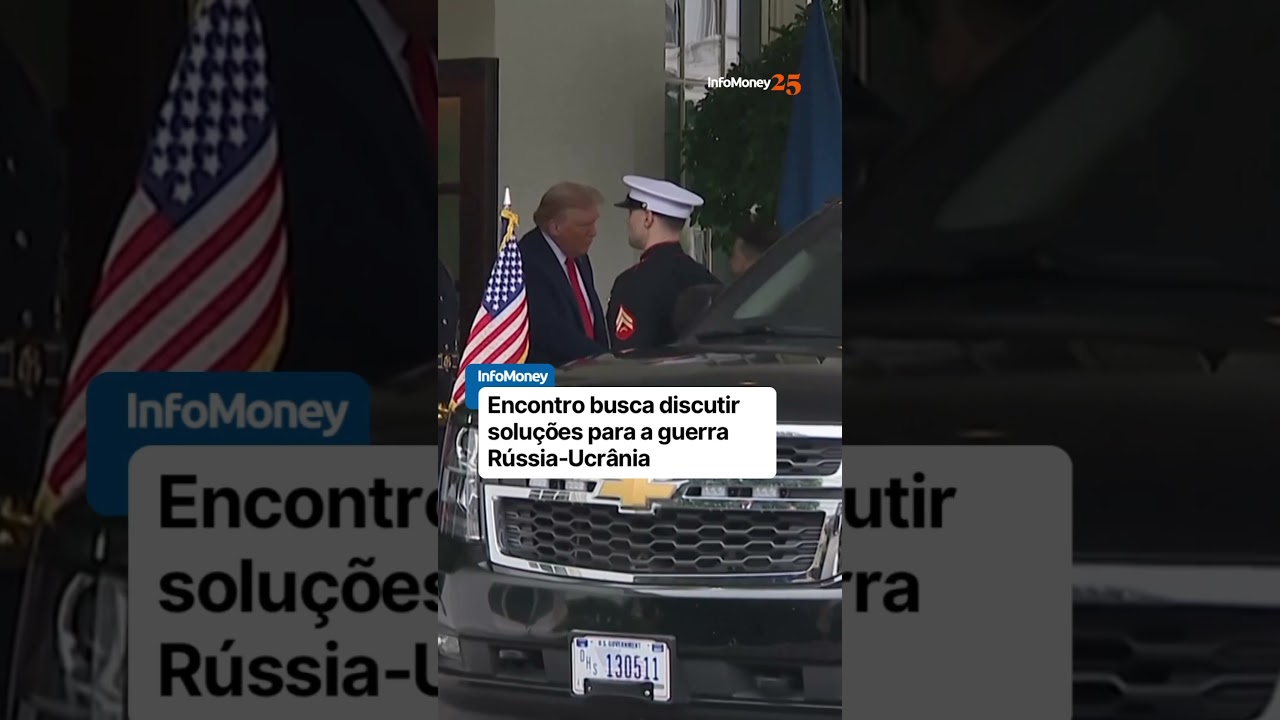 Zelensky chega à Casa Branca para encontro com Trump e líderes europeus