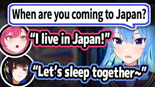 Suisei Trying To Speak English With HoloEN Members Is Too Wholesome an