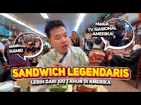 SANDWICH LEGENDARIS LEBIH DARI 100 TAHUN DI NEW YORK AMERIKA