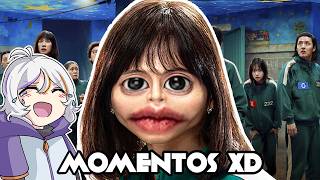 MOMENTOS DIVERTIDOS DE EL JUEGO DEL CALAMAR 3 🤣🤣 #3
