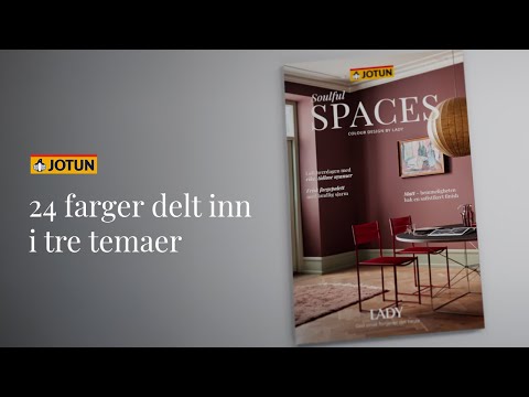 Se hele LADY-fargekartet Soulful Spaces her!