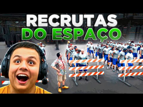 PAULINHO VAI LEVAR 8 PESSOAS PRA MARTE no GTA RP! (Modder Clips)