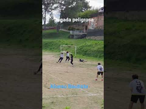 jugada peligrosa #futbol