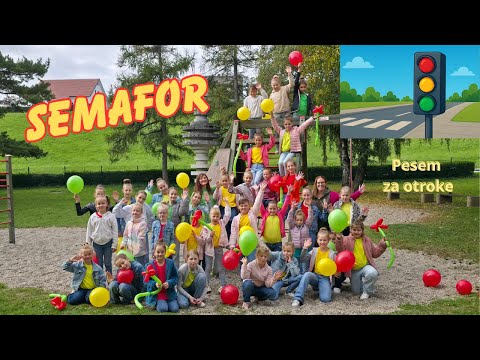 SEMAFOR - poučna otroška pesem o prometu (Alenka Kolman, pesmi za otroke)
