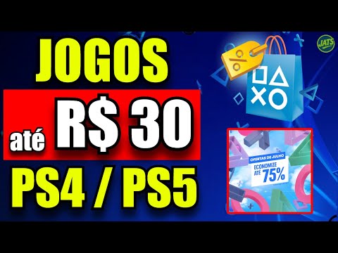 PS Store: Melhores Jogos Baratos até 30 Reais – PS4 e PS5!
