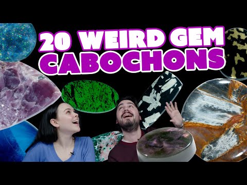 Unboxing Exotic Gem Cabochons | From Andradite to Xaxim