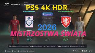 EA SPORTS FC 26* Korea Południowa vs Chechy "MISTRZOSTWA ŚWÍATA" PS5 4K HDR gameplay