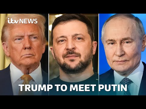 'Putin would like to make a deal': Trump ahead of Alaska meeting  | ITV News