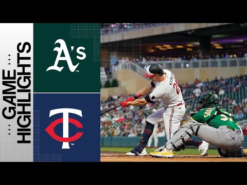 A's vs. Twins Game Highlights (9/27/23) | MLB Highlights video clip