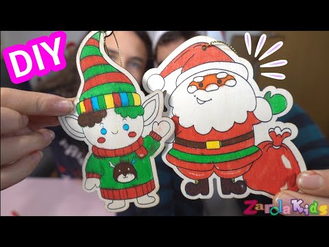 DIY Adornos bonitos de NAVIDAD !! 3 MARKER